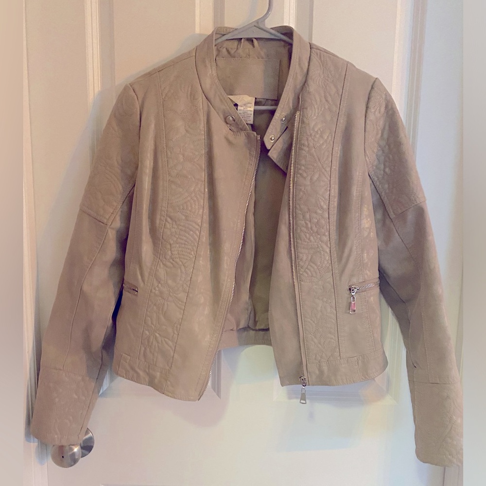 Mimi Chica Leather Jacket - Size M